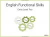 Functional Skills English - Entry Level 2 Teaching Resources (slide 1/221)